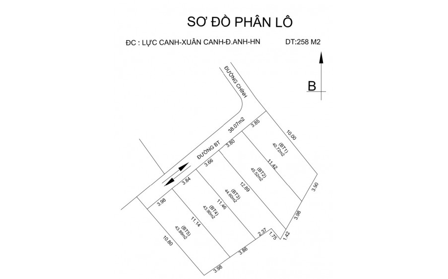 BÁN 45M² ĐẤT XUÂN CANH - ĐÔNG ANH - HÀNG XÓM VIN CỔ LOA - CHỈ 2,X TỶ